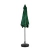 CAVINAS 9FT Patio Umbrella,Outdoor Umbrella with Push Button Tilt and Crank,Market Umbrella 6 Sturdy Ribs for Backyard,Deck,Pool - 4 of 4
