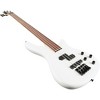 Rogue LX200BF Fretless Series III Electric Bass Guitar Pearl White - 4 of 4