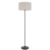 Cal Lighting 150W 3 wayt Cromwell Metal Floor lamp with Linen Shade - 3 of 4