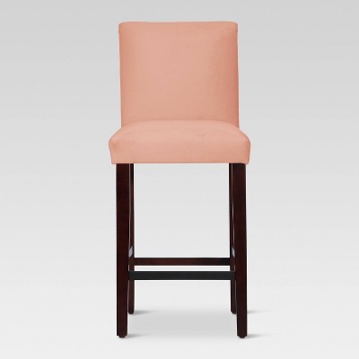 30" Parsons Barstool Blush Velvet - Threshold™