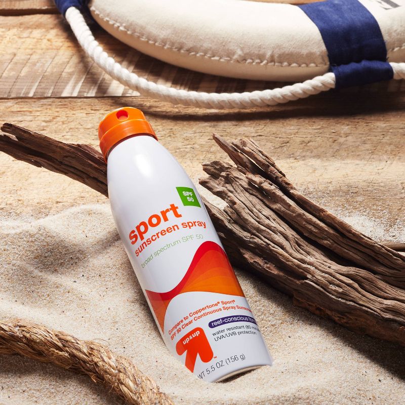 Continuous Sport Sunscreen Spray - SPF 50 - up & up™, 3 of 7
