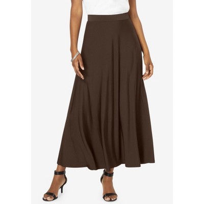 Roaman's Ultrasmooth Fabric Maxi Skirt