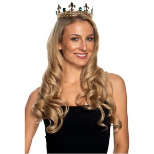 Underwraps Costumes Green with Envy Gold Crown - 1 of 1