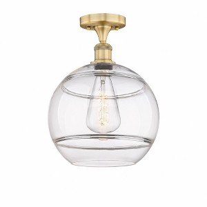 Rochester - 1 Light Semi-Flush Mount In Industrial Style-13.5 Inches Tall and 12 Inches Wide - 1 of 1