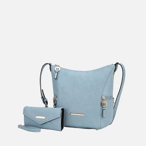 MKF Collection Lux Vegan Leather Women’s Hobo Bag with Wallet by Mia K - 1 of 4