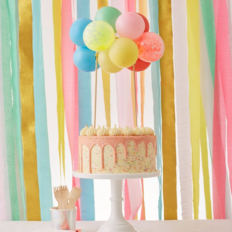 Meri Meri Rainbow Balloon Cake Topper Kit (Pack of 1), 2 of 5