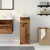 CLIHOME Freestanding Bathroom Storage Cabinet with Drawer Engineered Wood Standard - 2 of 4