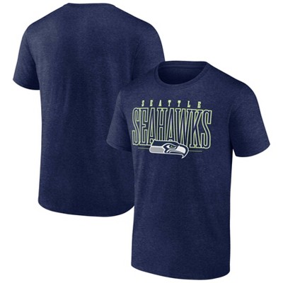 SEATTLE SEAHAWKS BLOCKING PATTERN BOYFRIEND FIT LONG SLEEVE TEE