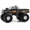 1985 GMC K3500 Sierra Classic Monster Truck Black "Overtime" "Kings of Crunch" Series 14 1/64 Diecast Model Car by Greenlight - 2 of 3