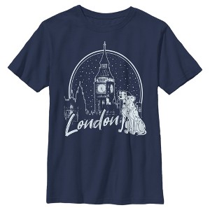 Boy's One Hundred and One Dalmatians London Couple T-Shirt - 1 of 4