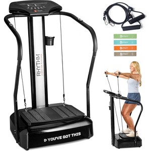 Lifepro Rhythm Vibration Plate Exercise Machine with Handles – Full Body Vibrating Platform for Balance, Circulation, Recovery & Lymphatic Drainage - 1 of 4