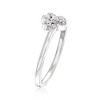 Ross-Simons Diamond-Accented Paw Print Ring in Sterling Silver - 3 of 4