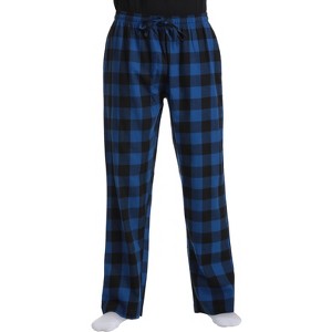 #followme Men's 100% Cotton Flannel Pajamas - Buffalo Plaid Pajama Pants for Men - Lounge & Sleep PJ Bottoms - 1 of 3
