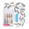 KISS Masterpiece Luxe Manicure Fake Nails - Extravagant - 30ct - 3 of 4