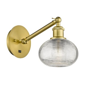 Ithaca - 1 Light Arm Adjusts Up and Down Wall Sconce In Industrial Style-7 Inches Tall and 6 Inches Wide - 1 of 1