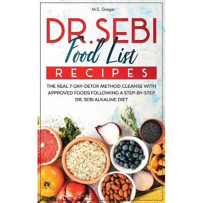 DR.SEBI Food List Recipes - (Dr.Sebi's Recipe Book) by  M S Greger (Hardcover)