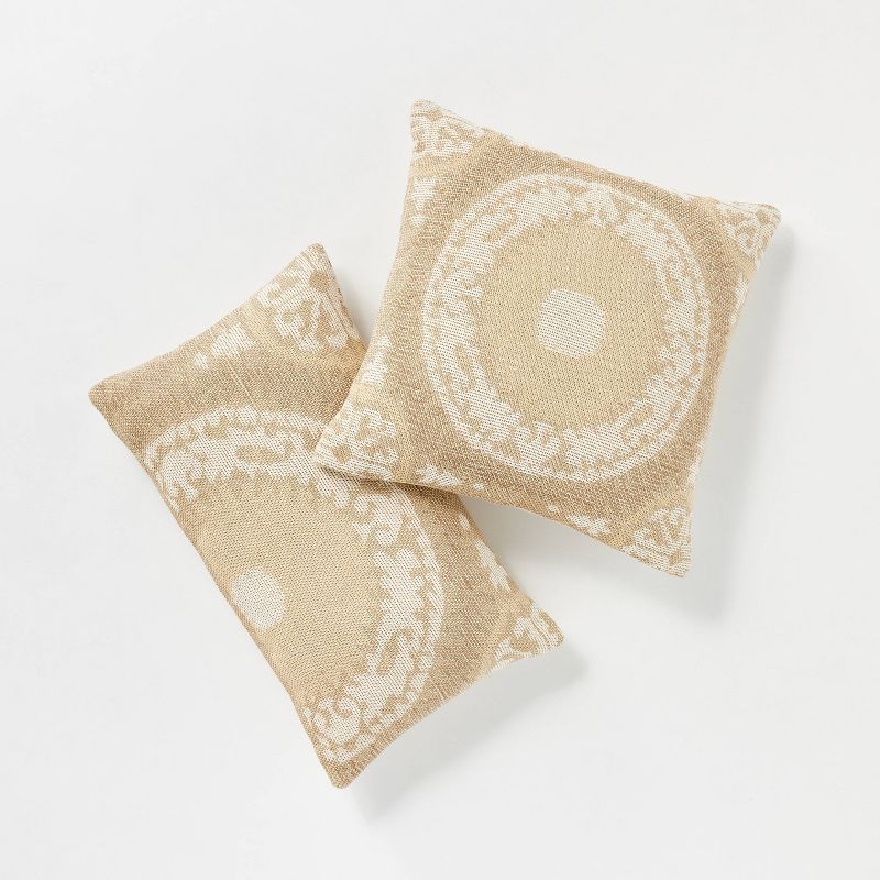 Woven Suzani Throw Pillow Gold - Threshold™ designed with Studio McGee, 6 of 10