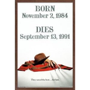 Trends International Nightmare On Elm St: Freddy's Dead: - Tombstone Framed Wall Poster Prints - 1 of 4
