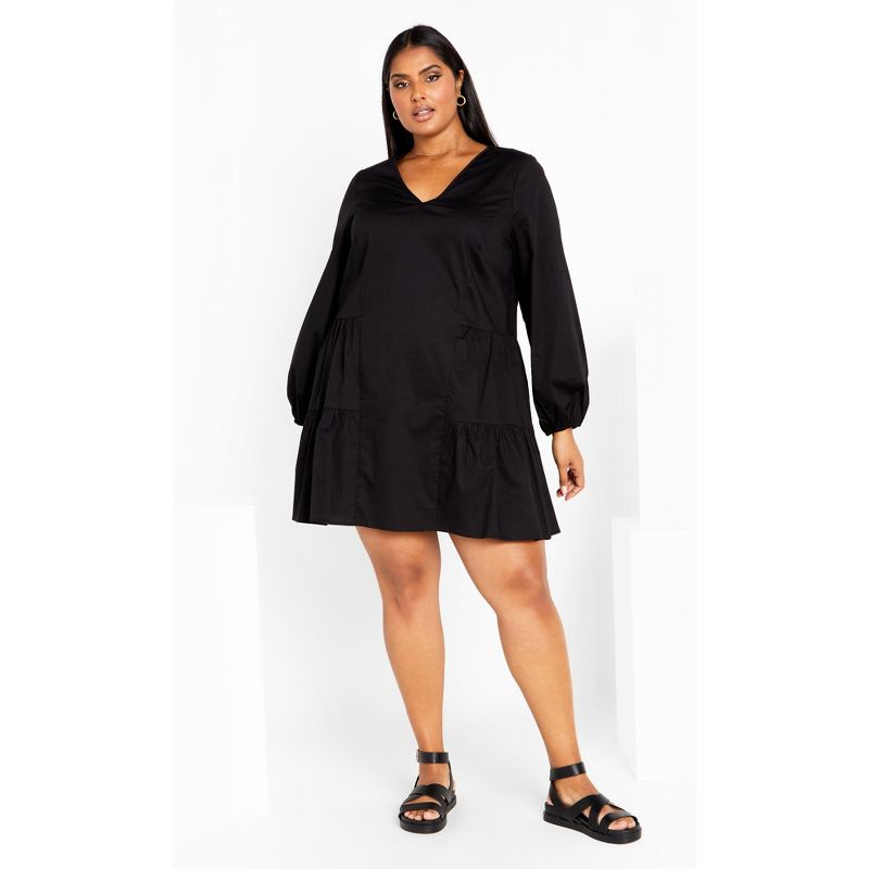 Women's Plus Size Alexia Dress - black | CITY CHIC, 2 of 6