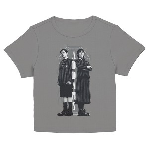 Juniors Wednesday Addams Duo T Shirt - 1 of 2