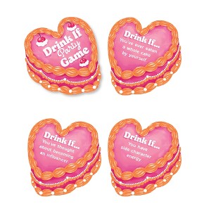 Big Dot of Happiness Drink If Game - Hot Girl Bday - Vintage Cake Birthday Party Game - 24 Count - 1 of 4