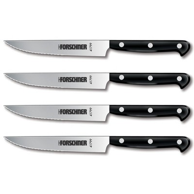 Forschner Black 4 Piece Utility Knife Set