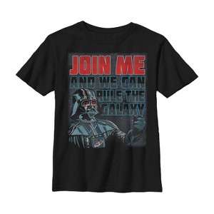 Boy's Star Wars Join Darth Vader to Rule T-Shirt - 1 of 4