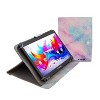 LINSAY 10.1"Octa Core  256GB Storage Android 15 Tablet with Pink Marble Case - 2 of 3