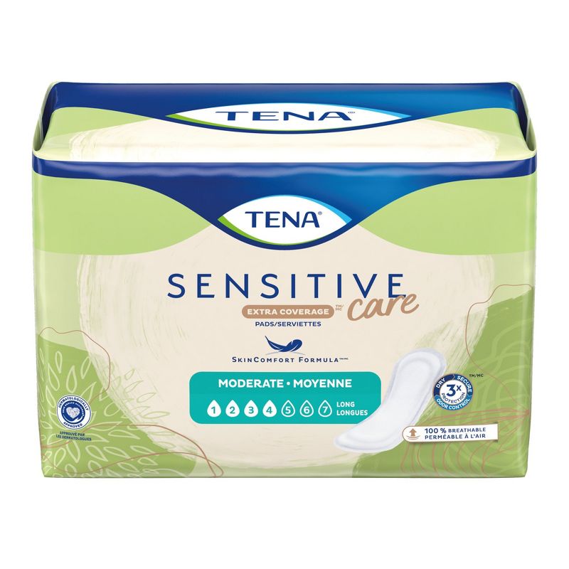 TENA Intimates Bladder Control Pad, Moderate Absorbency, 60 Count, 1 Pack, 1 of 4