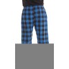 #followme Men's Poplin Pajamas - Buffalo Plaid Pajama Pants for Men with Pockets- Lounge & Sleep PJ Bottoms - 3 of 4