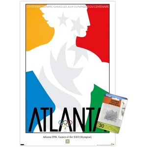 Trends International Team USA - Atlanta 1996. Games of the XXVI Olympiad. Unframed Wall Poster Prints - 1 of 4