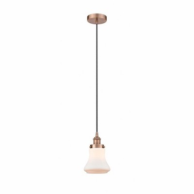 Bellmont - 1 Light Mini Pendant In Industrial Style-10 Inches Tall and 6.25 Inches Wide
