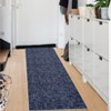 Modern Abstract Washable Area Rug – Non-Slip, Low Pile, No-Shedding Carpet for Living Room & Bedroom - 4 of 4