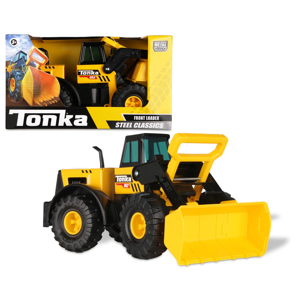 Photos - Toy Car Tonka Steel Classics - Front Loader 