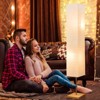 GTCLIGHTING Floor Lamp for Living Room, 3 Color Temperature Column Tall Lamp, Standing Lamp with Walnut Base Corner Floor Lamp for Bedroom, Office - 4 of 4