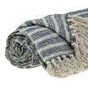 Parkland Collection,Simone Casual Beige 52" X 67" Woven Handloom Throw - 4 of 4