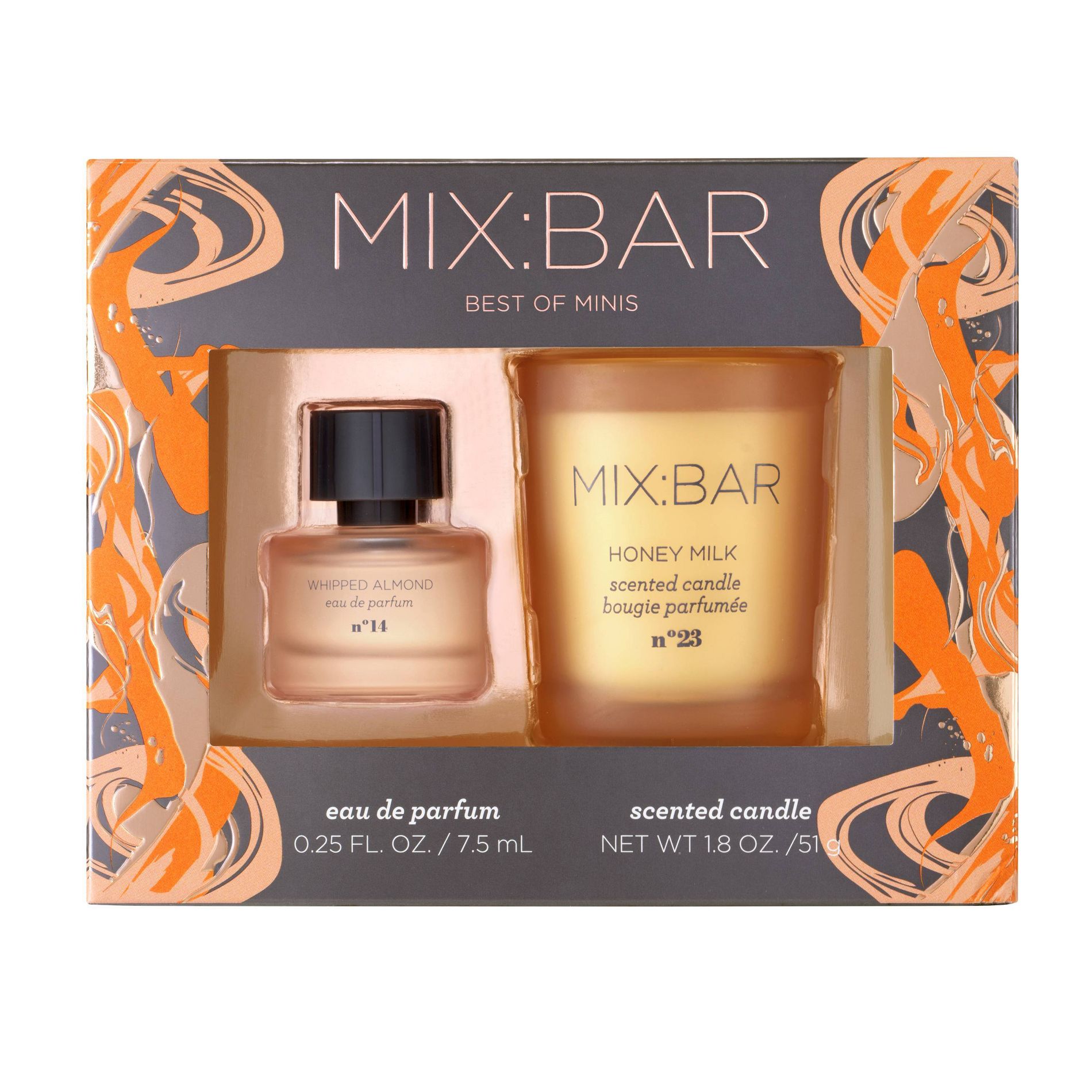 MIX:BAR Mini EDP Candle - Whipped Almond Honey Milk