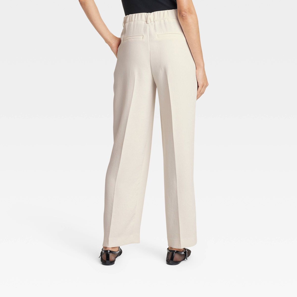 Women's Signature Crepe Essential Trousers - A New Day™ - thumbnail 8