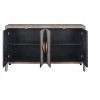 Retro 4-Door Buffet Sideboard, Stylish Entryway Console Table With Adjustable Shelves, Large Kitchen Storage Cabinet - 4 of 4