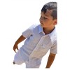 Boy's Newport Seersucker Short Sleeve Shirt - ME & HENRY - 2 of 2