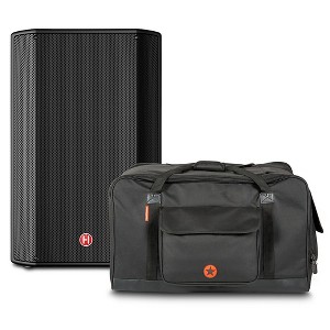 Harbinger VARI V1115 15" Powered Speaker With Road Runner Bag - 1 of 4