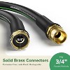 75 ft Garden Hose 5/8", Less Kink Heavy Duty Water Hose, Durable & Flexible Hose for Outdoor, Lawn, Car Washing, Pet Bathing and Household,GreatBuddy - 4 of 4