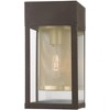 Livex Lighting Franklin 1 - Light Wall Light in  Bronze/Soft Gold/Brushed Nickel Stainless Steel - 4 of 4