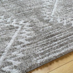 Hauteloom Edsel Gray Area Rug - 1 of 4