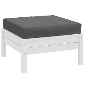 vidaXL Pallet Cushion Melange Anthracite 23.6"x23.6"x3.9" Fabric - 1 of 4