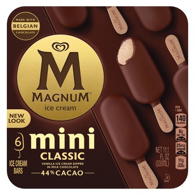 Magnum Mini Ice Cream Bars Classic - 6ct