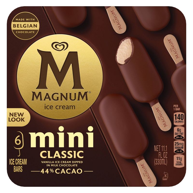Magnum Mini Ice Cream Bars Classic - 6ct, 3 of 10