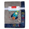 Fisher-Price Space Explorer Blanket - Gray - 3 of 4