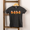 SmileyWorld Candy Corn Smiles - Youth Short Sleeve Graphic T-Shirt and Toddler Short Sleeve Graphic T-Shirt - 2 of 4