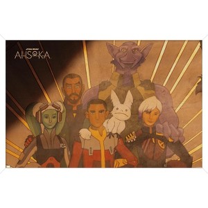 Trends International Star Wars: Ahsoka - Painting Framed Wall Poster Prints - 1 of 4